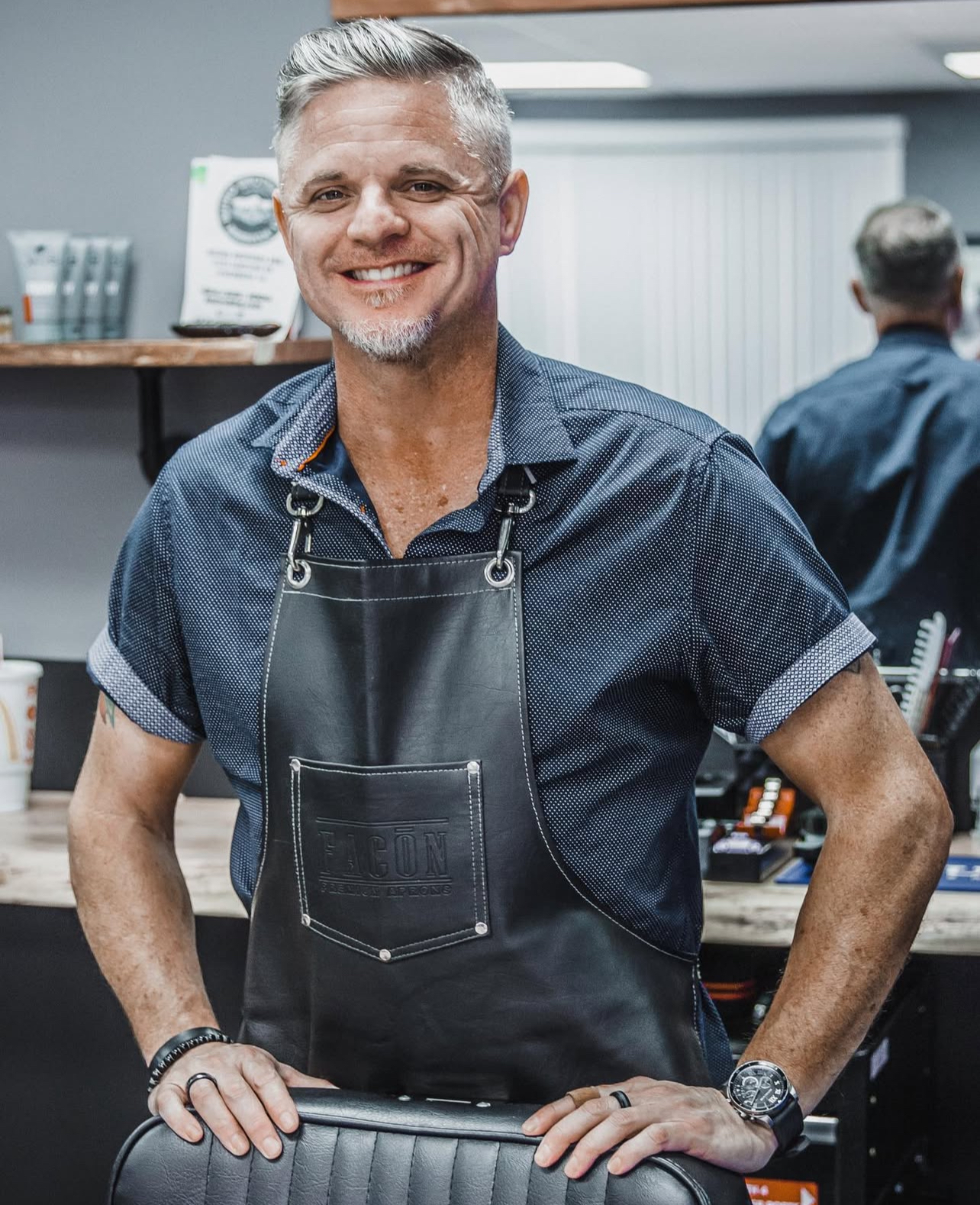 Matt, barber at Paulie's Barber Shop